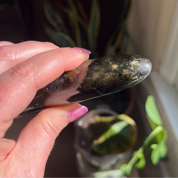 Labradorite massager 6 inch length - Picture 4 of 5